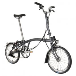 Brompton H3L – Graphite Metallic – 2020 year model