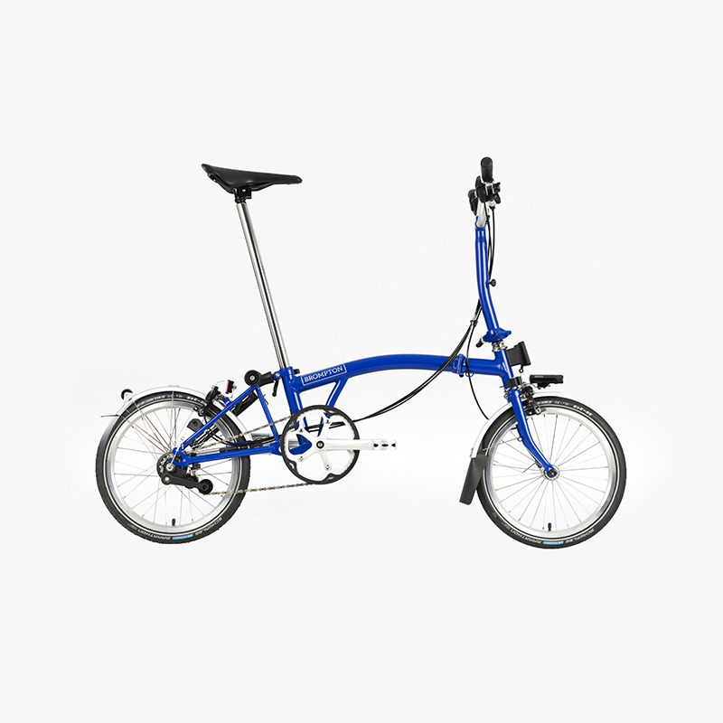 Brompton C Line Explore, Piccadilly Blue – Mid | BernatCycles