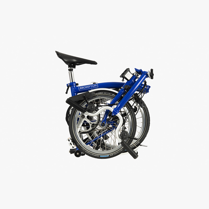 Brompton C Line Explore, Piccadilly Blue – Mid | BernatCycles