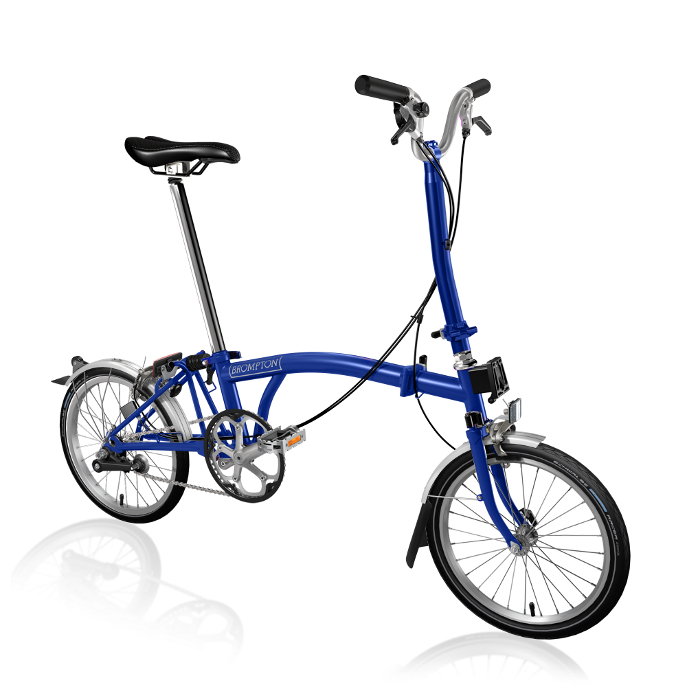 Brompton C line Utility, Piccadilly Blue – High | BernatCycles