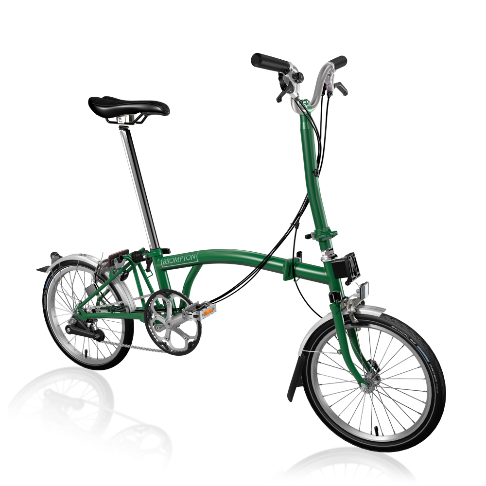 Brompton C line Explore Racing Green – High | BernatCycles