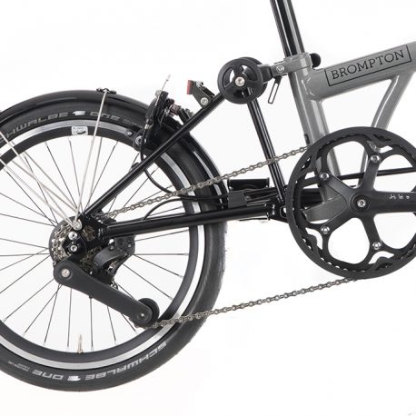 Brompton P Line Urban Storm Grey Metallic – High | BernatCycles