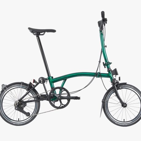 Brompton P Line Urban in Emerald Lacquer – High | BernatCycles