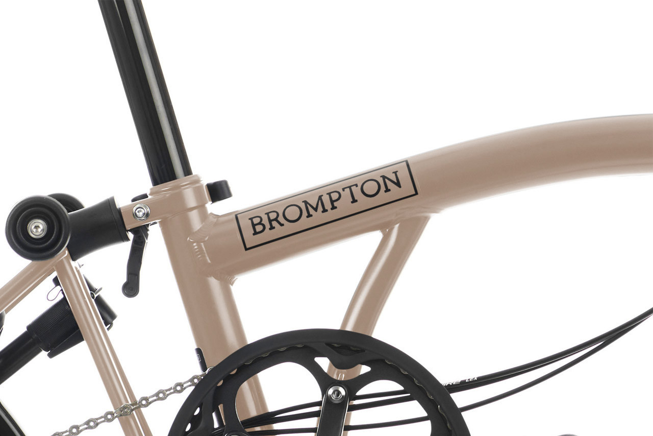 Brompton C line Explore Dune Sand – Mid (M6L) | BernatCycles