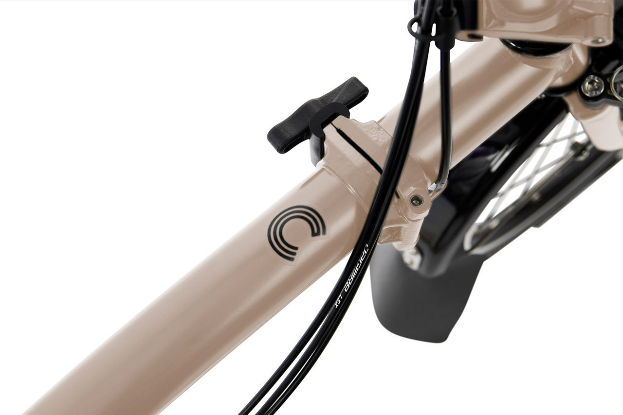 Brompton M6L DUNE SAND 2024購入 Brompton C line Explore Dune Sand – Mid (M6L) | BernatCycles