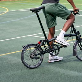 Brompton C Line – 4-speed in Black (H4L)